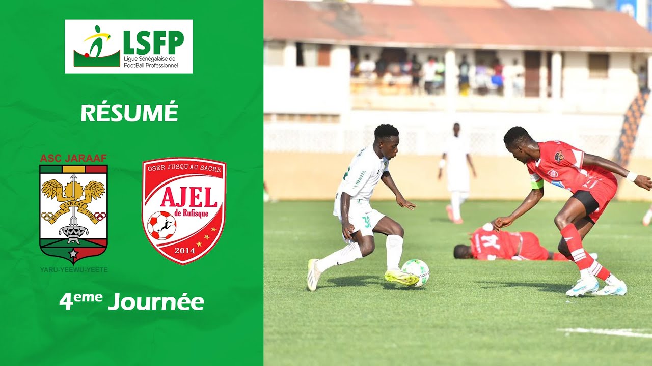 Résumé JARAAF vs AJEL RUFISUUE (2024-2025)