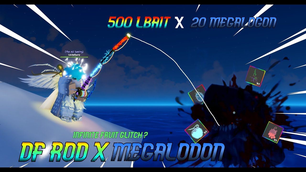 [GPO] DF Rod and Megalodon is GOAT for Fruit Farming !!!!!