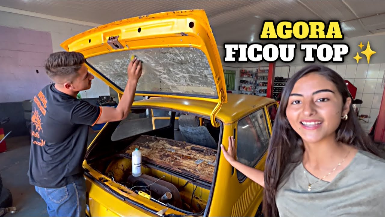 TIRANDO OS INSULFILMES DA BRASÍLIA LURDES! *DIA DE SPA*