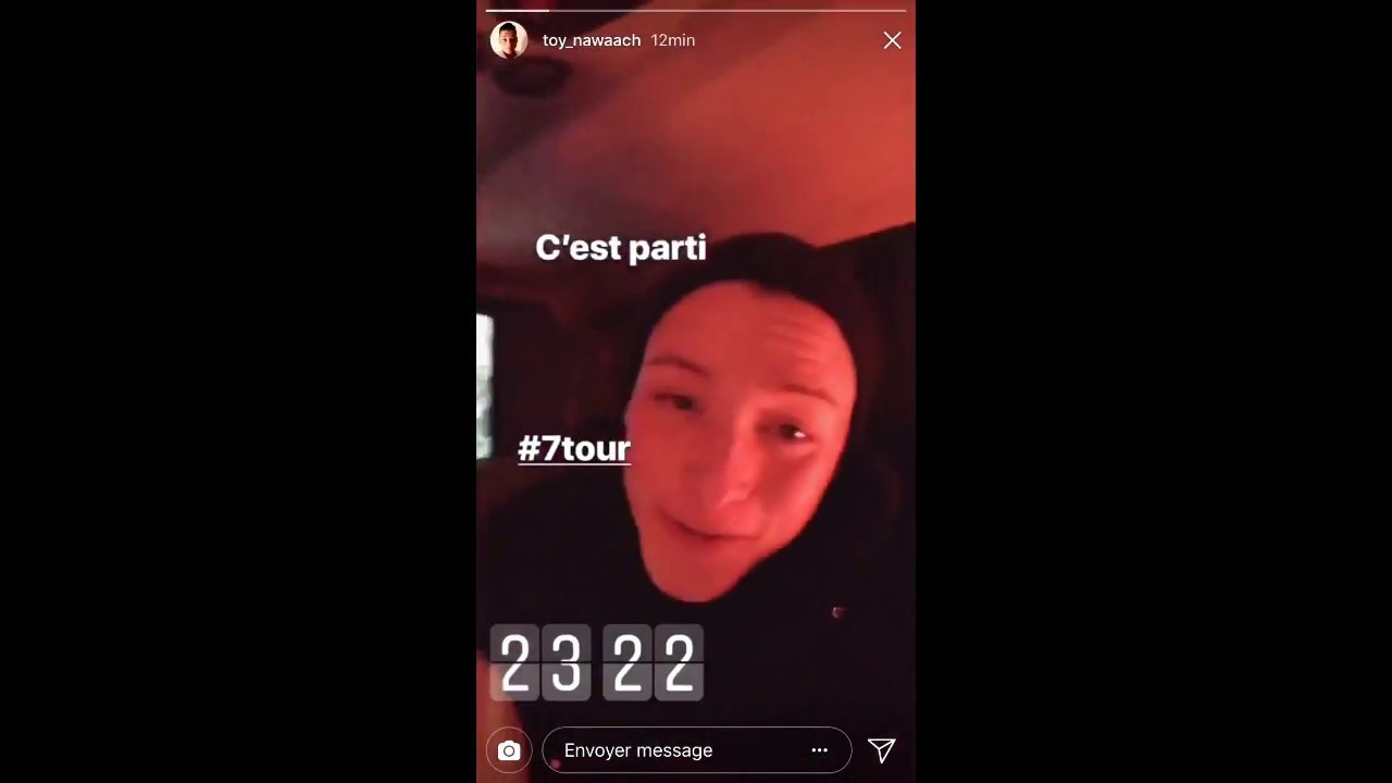 Snap et insta story 7Tour Keen'v