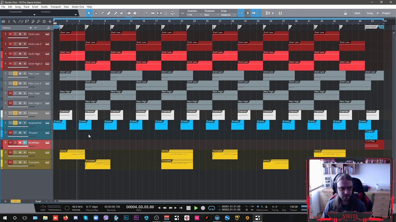 In-Depth action game music tutorial: VSL Big Bang Orchestra