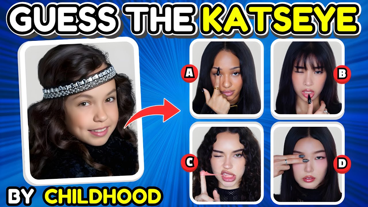 Угадай участниц KATSEYE по детским фотографиям! 👶❤️ | Викторина по K-Pop 2025