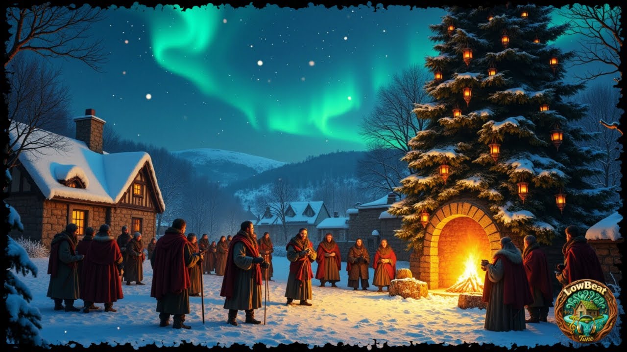 Winter Solstice Music | Medieval Christmas Music Ambience | LowBeat Tune 🍁
