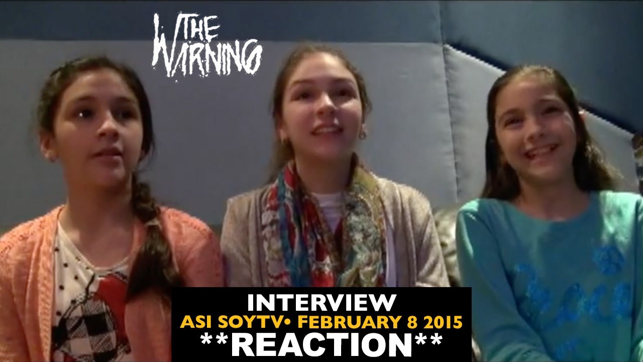 Reaction: The Warning: Early Interview (Feb 8 2015 Asi SoyTV)