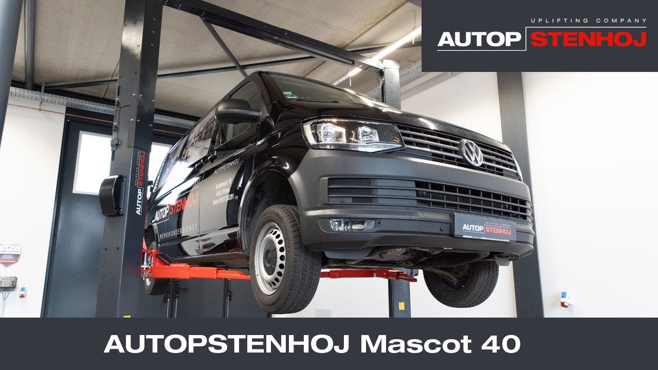 AUTOPSTENHOJ Mascot 40 - die perfekte hydraulische Hebebühne für Wartungs- und Reparaturarbeiten