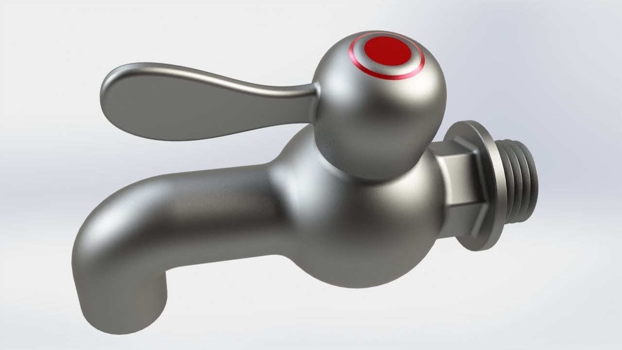 Solidworks: Water tap