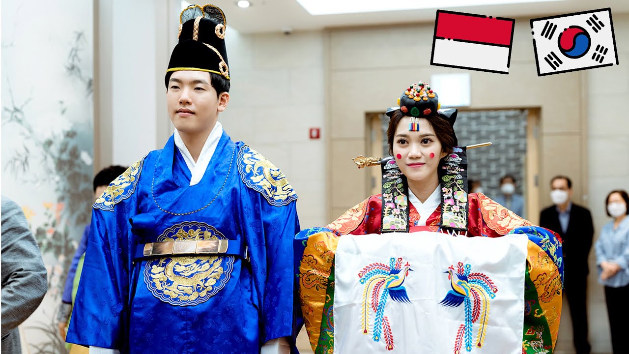 🇮🇩🇰🇷 Alhamdulillah RESEPSI ALA TRADISIONAL KOREA Bertemu seluruh keluarga Korea