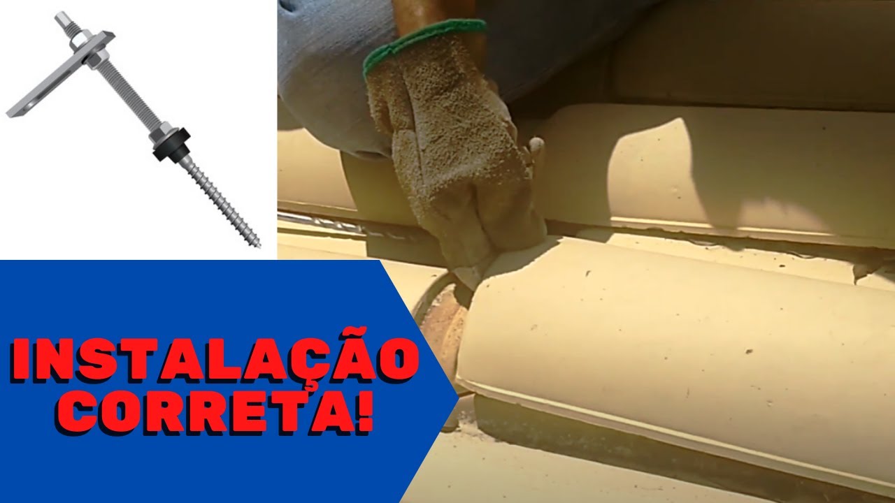 Fixação Parafuso Estrutural SolarTelhado Cerâmico