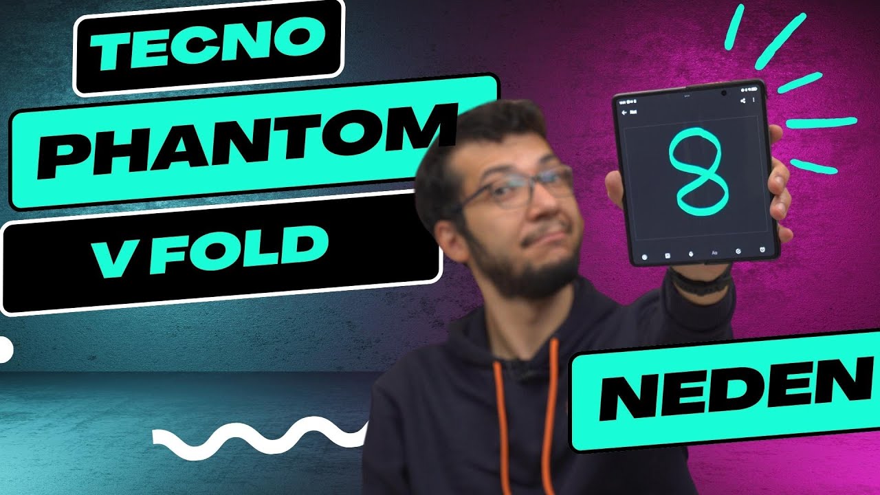 TECNO PHANTOM V Fold Almak İçin 8 Neden! | En Ucuz Katlanabilir Telefon