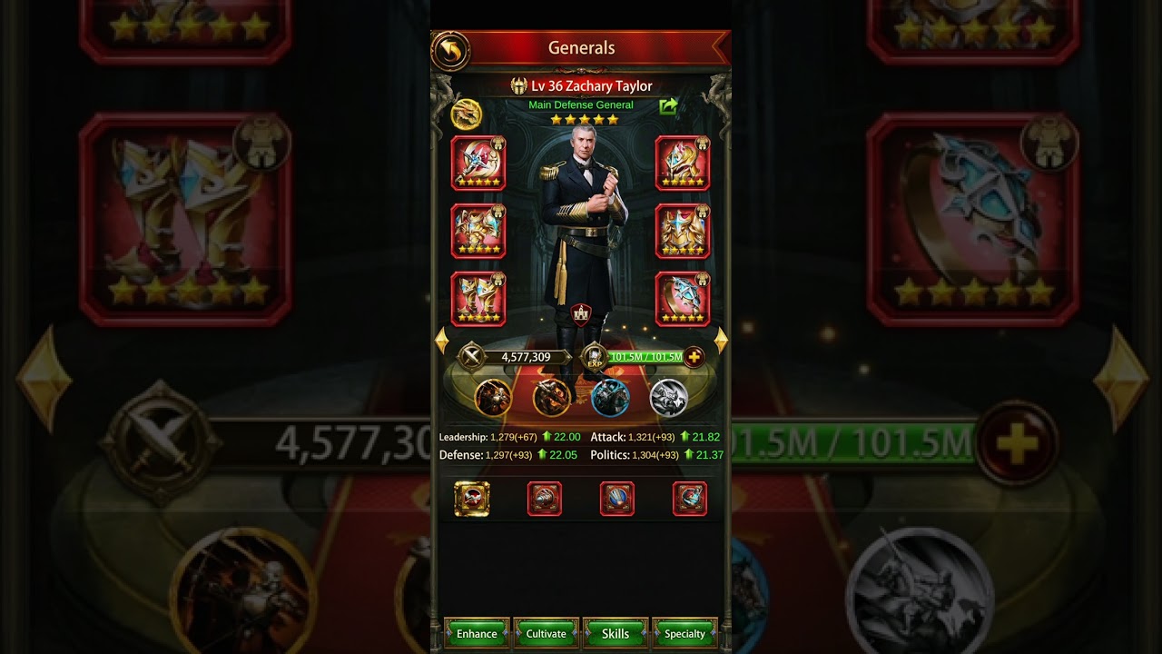 Evony Building T1 trap and gear for defense general!!!