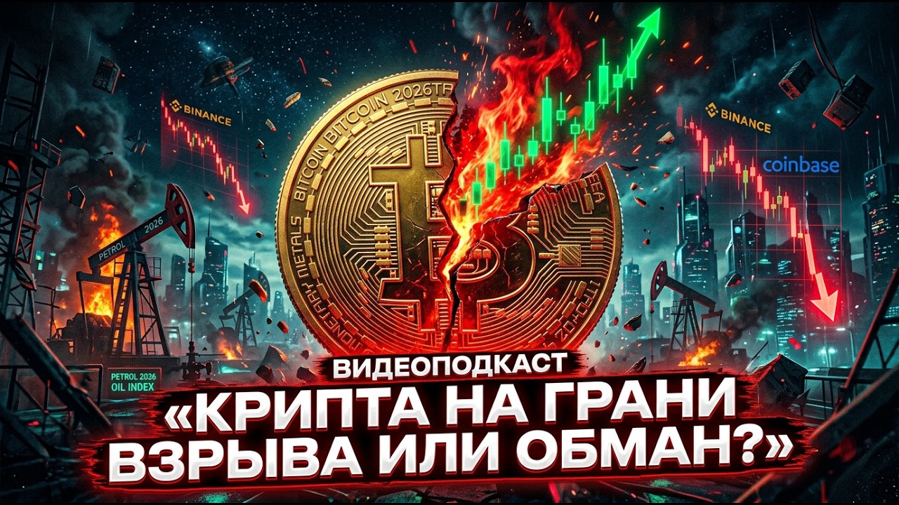 ШОК-АНАЛИЗ МАРТА 2026: КРИПТА НА ГРАНИ ВЗРЫВА ИЛИ ФИНАЛЬНЫЙ ОБМАН? НЕФТЬ ДУШИТ ЕВРОПУ! ВИДЕОПОДКАСТ