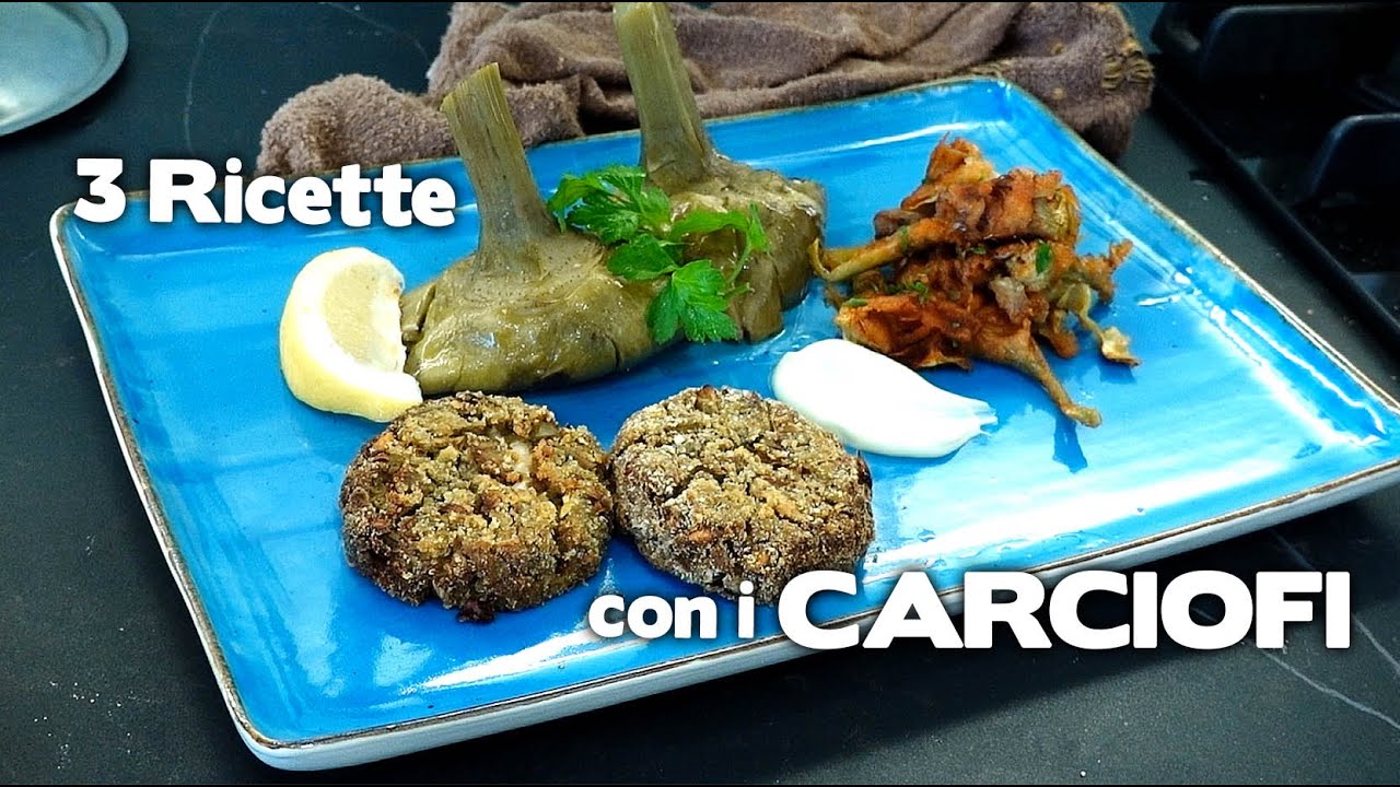 3 Ricette con i CARCIOFI - Idee su come usarli al meglio - vegan chef Davide Leo