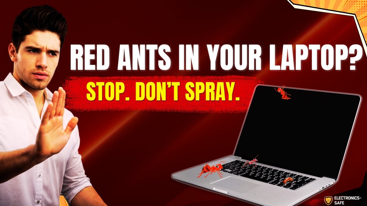 How to Get Rid of Red Ants from Your Laptop