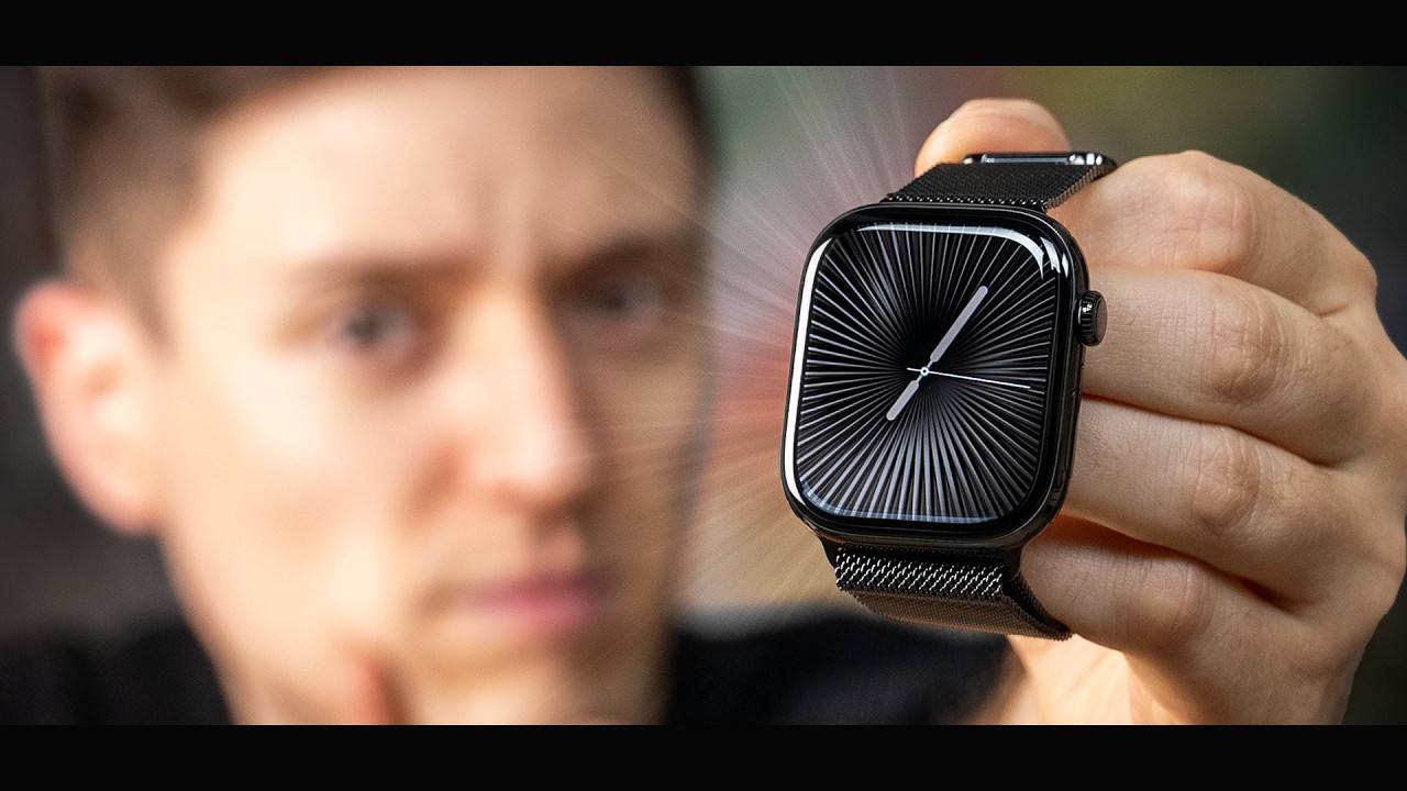 Trae más cambios que el iPhone 😬 | Apple Watch Series 10 (titanio)