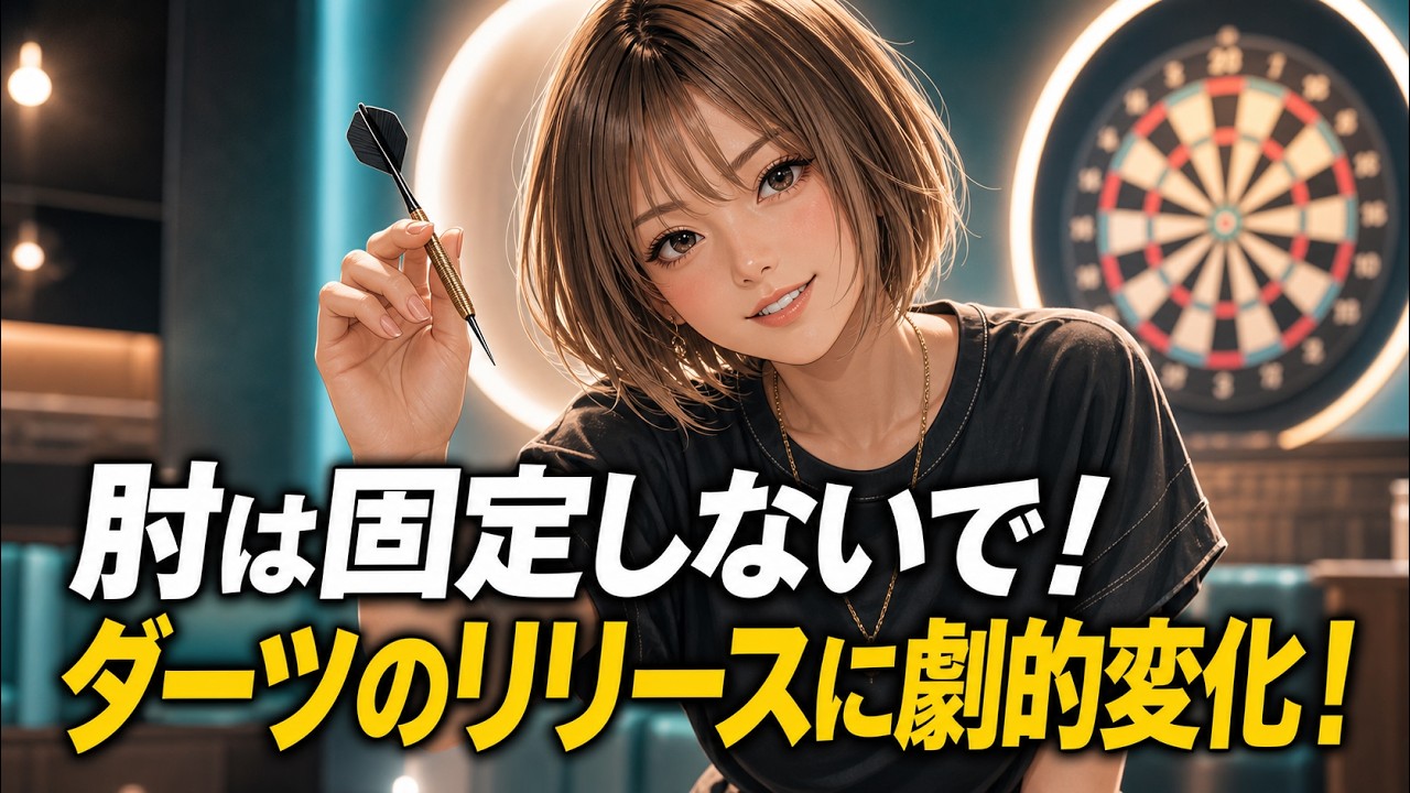 ダーツが安定する！指・手首を使わない秘訣『Deepitの無料体験レッスンを公開！』