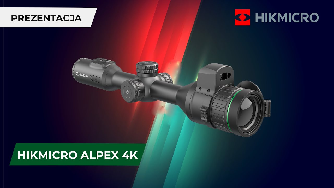 Hikmicro Alpex 4K A50EL LRF + iluminator NOXAR/X-HOG | NightVision.pl #noktowizja #nightvision