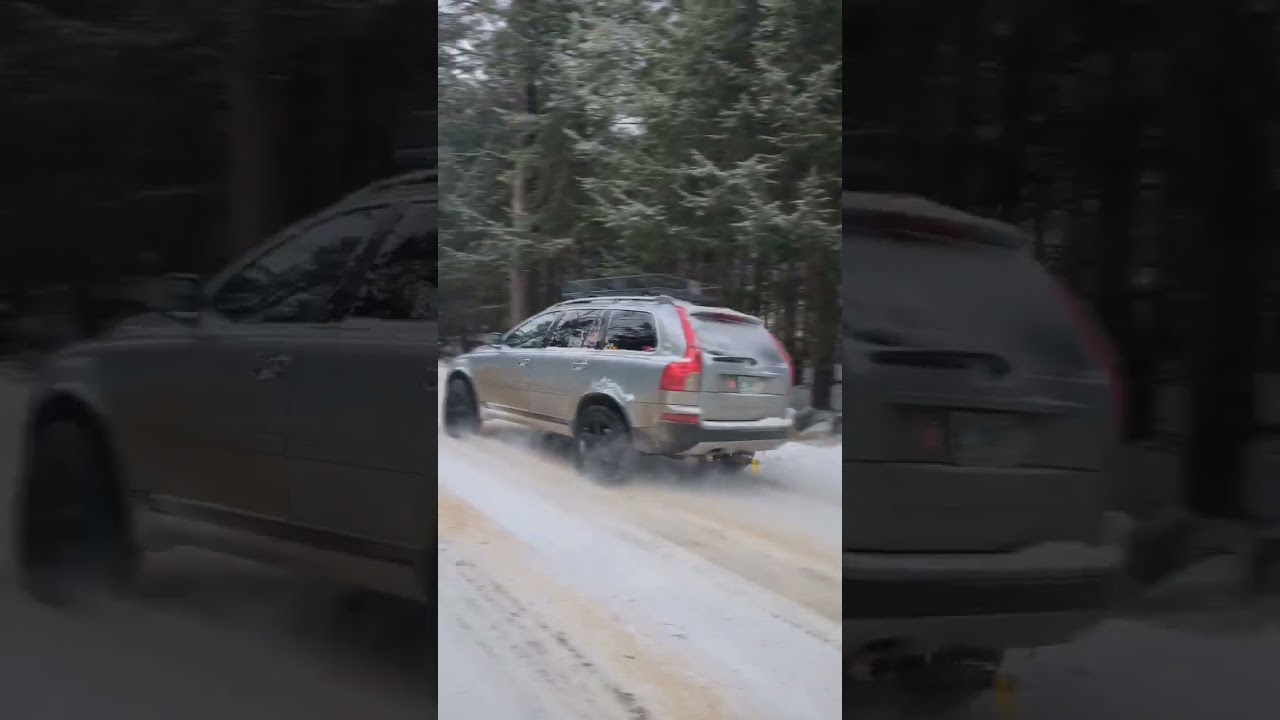 Volvo XC90 V8 exhaust sound. Yamaha 4.4 power. DDrive