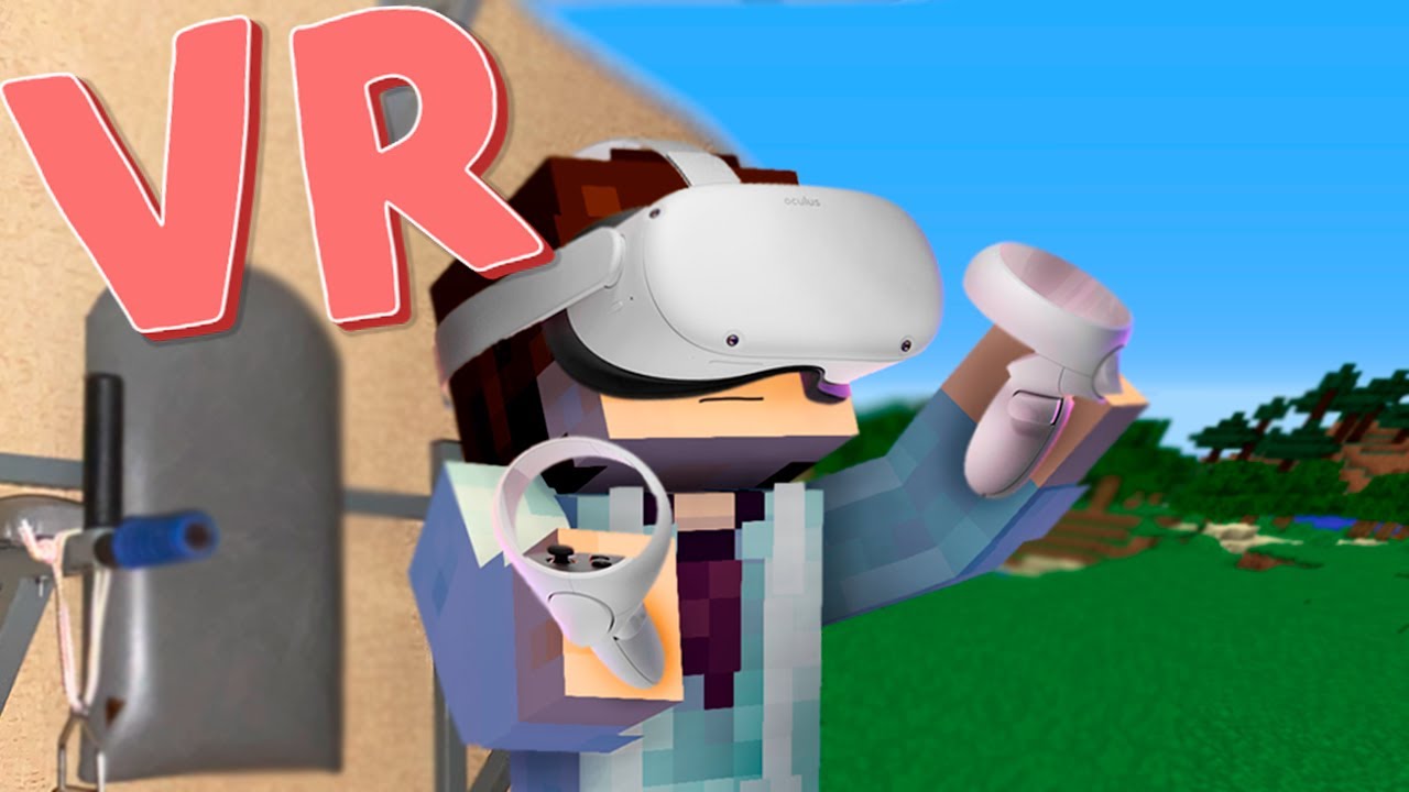КАК ИГРАТЬ И УСТАНОВИТЬ MINECRAFT VR | Обзор ViveCraft