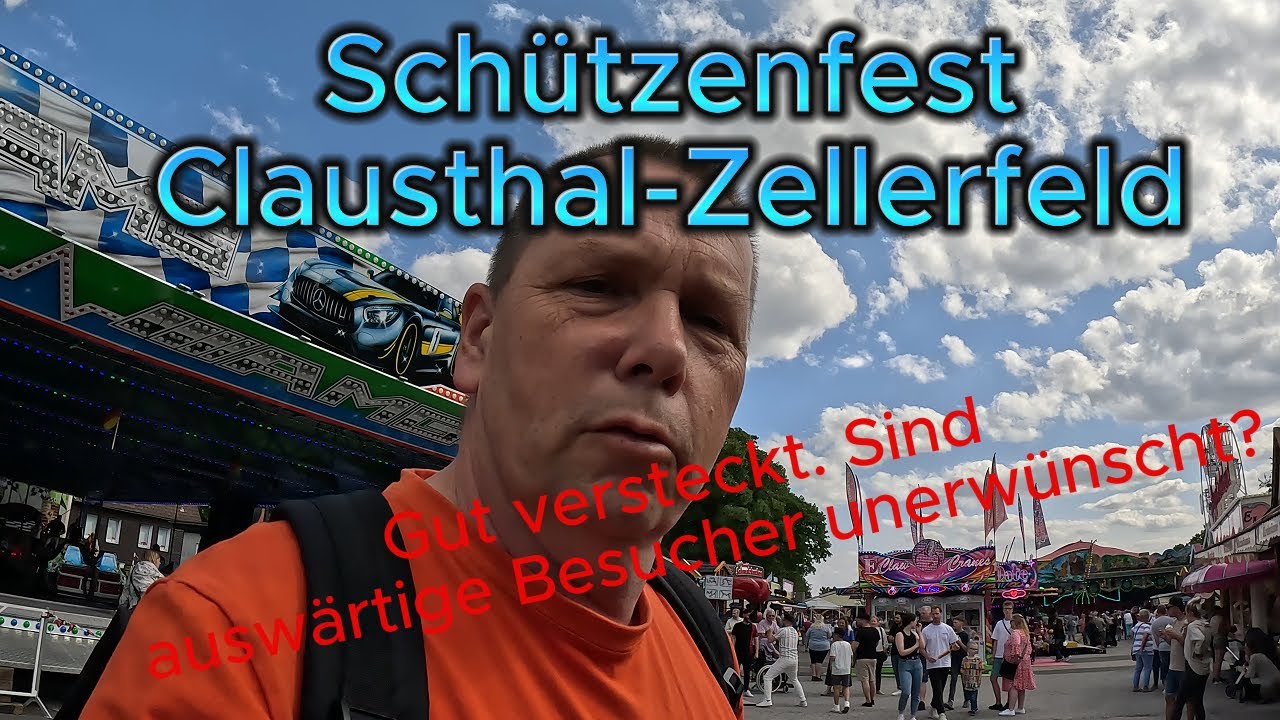 Schützenfest Clausthal Zellerfeld 2023. Gut versteckter, kleiner Platz.