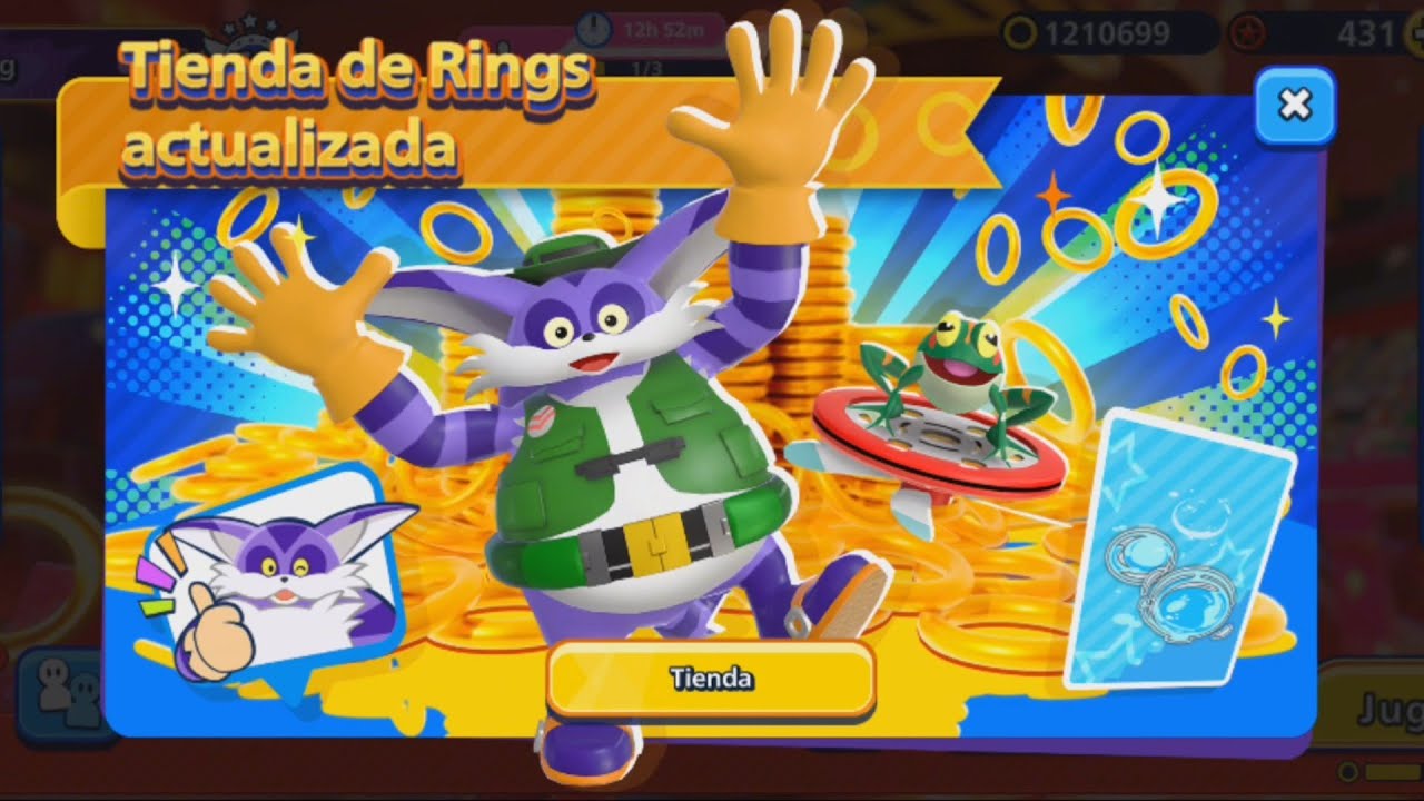 COMPRO TODA la NUEVA TIENDA de ANILLOS en Sonic Rumble