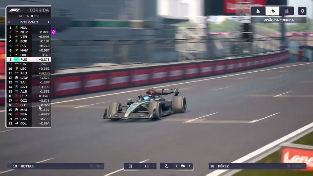 F1 GP DA CHINA AO VIVO 2026 COM IMAGENS ANTONELLI LIDERA - F1 MANAGER 24