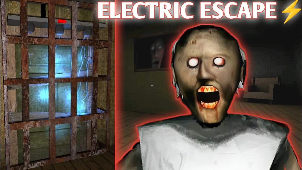 Sabse Dangerous Escape 😱 Electric Door Se Bach Gaya | Granny Chapter 2 Hindi Gameplay #gaming 