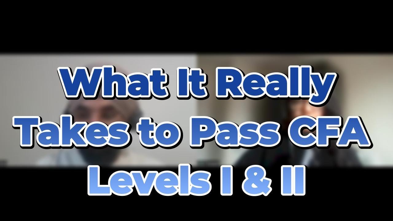 CFA Level I & II Prep Tips from a Global Fixed Income Analyst