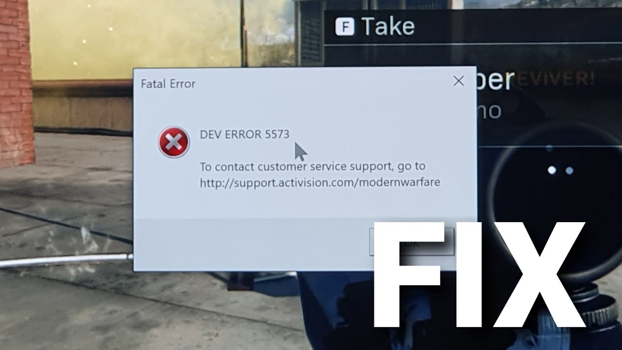 Call of Duty Warzone DEV ERROR 5573 FIX!