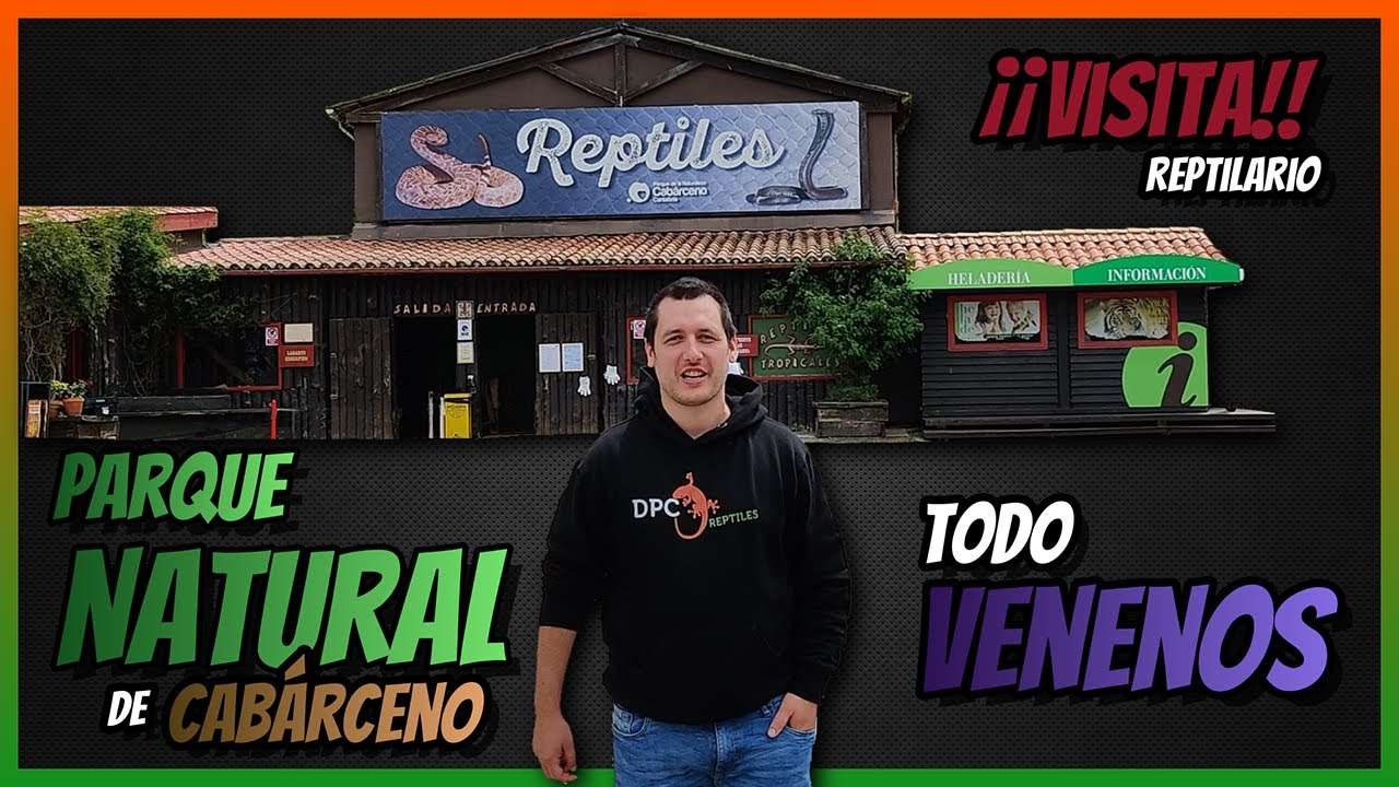 VISITA ESPECIAL ► Reptilario del parque natural de CABÁRCENO 🦎