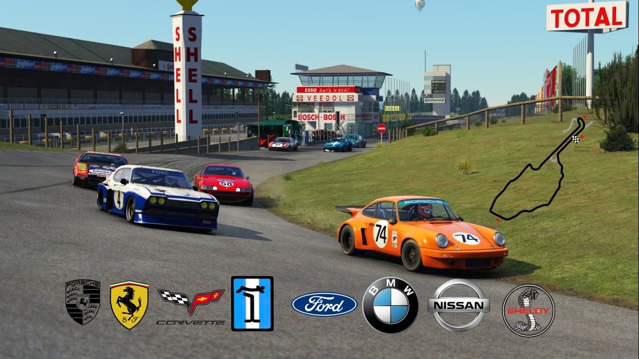 Ferrari 365GTB Daytona  vs AC Legends GT Classics  @Südschleife
