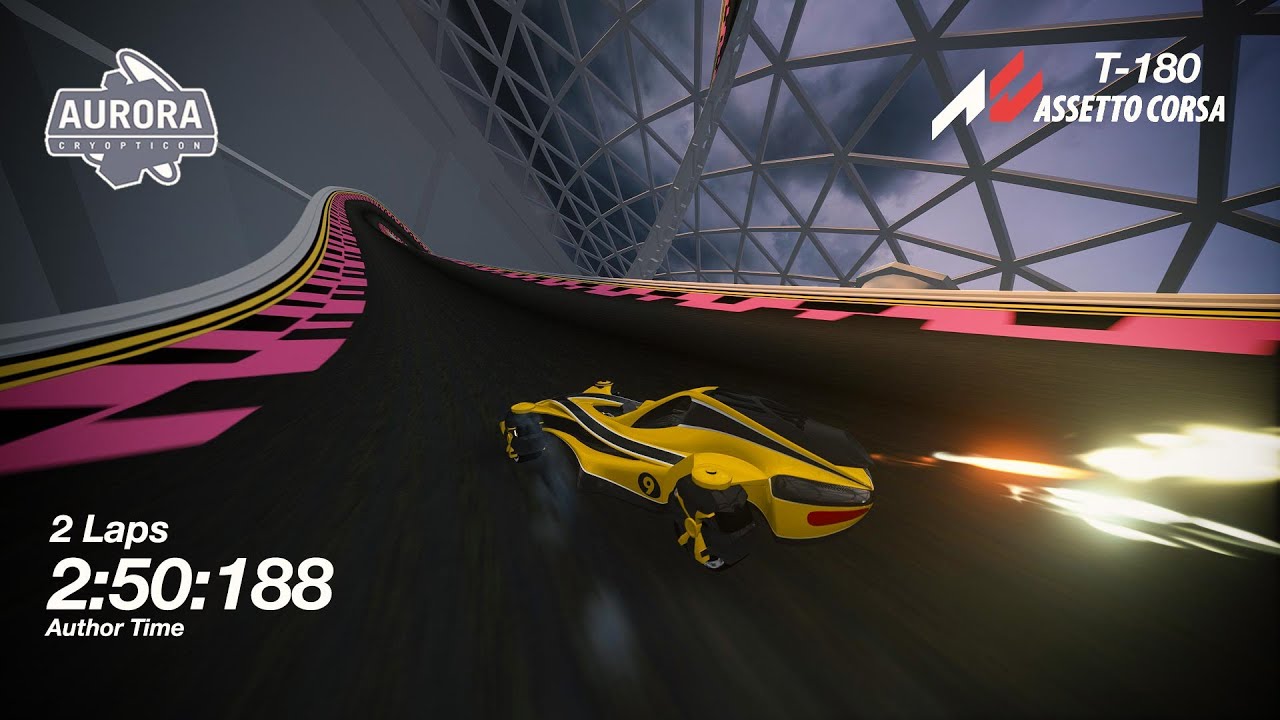 T180 Aurora Cryopticon v0.3 - 2:50:188 Author Time (2 Laps Run)