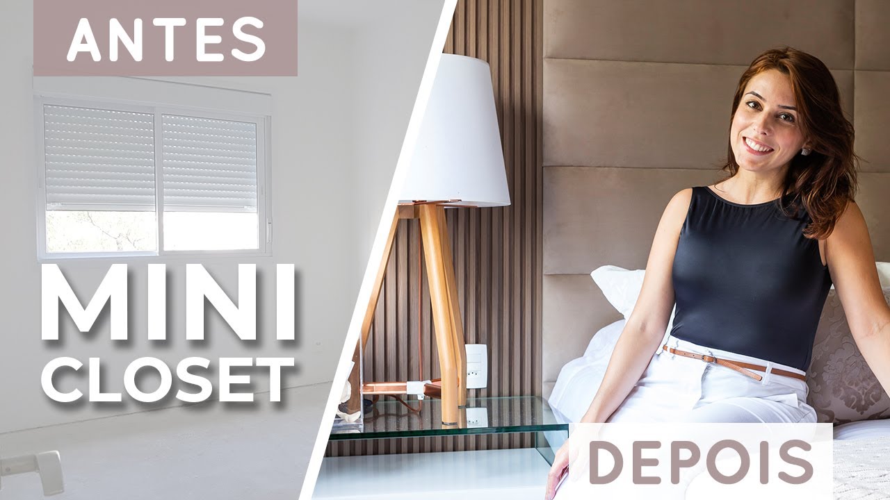 ARMÁRIO ROUPEIRO PARA QUARTO CASAL em “L” - MINI CLOSET