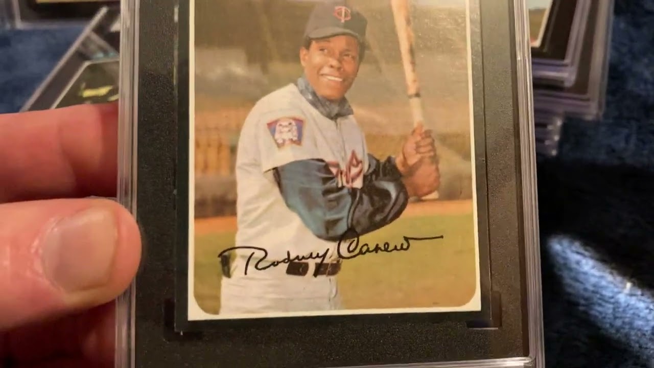 SGC Vintage Baseball card grading reveal featuring cards from the 1971 Topps vending box and more