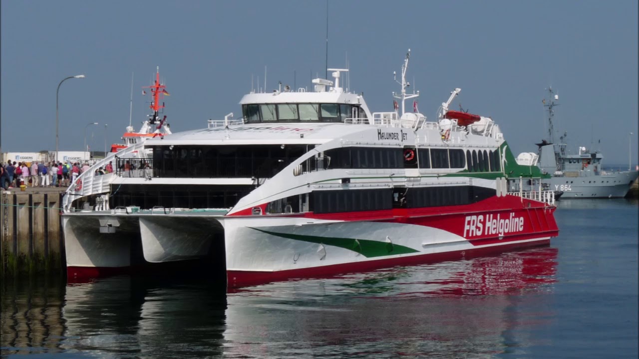 Tagestour mit dem HALUNDER JET von Hamburg nach Helgoland (08/2018)-Shortcut