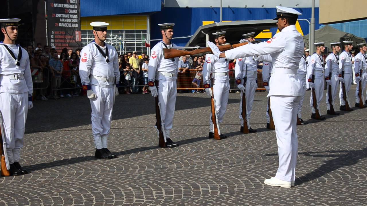 Silent drill, 3° Reggimento San Marco a Porta di Roma