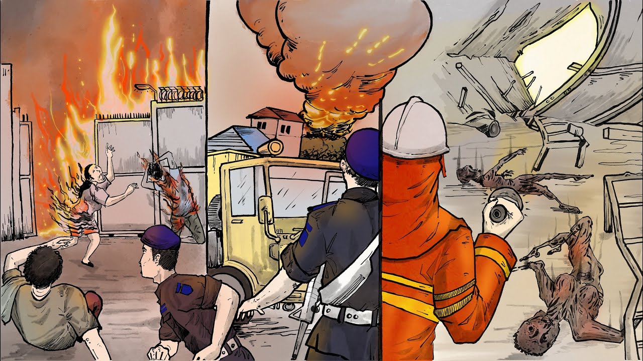 TRAGEDI GUDANG PETASAN KOSAMBI | Cerita Bergambar