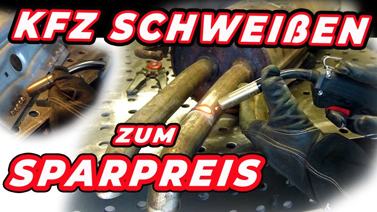 Die g&uuml;nstigste M&ouml;glichkeit Dein Auto zu schwei&szlig;en! inkl. CUSI3 L&ouml;ten