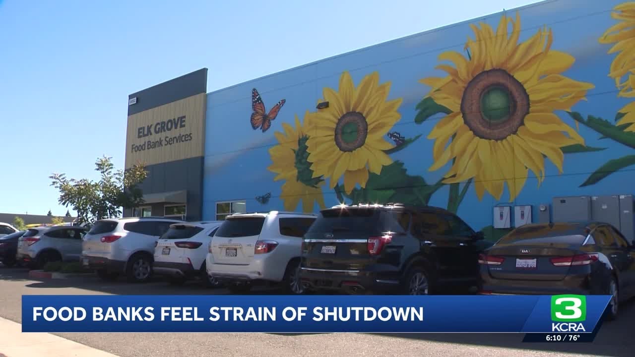 Sacramento food banks see increased demand in government shutdown