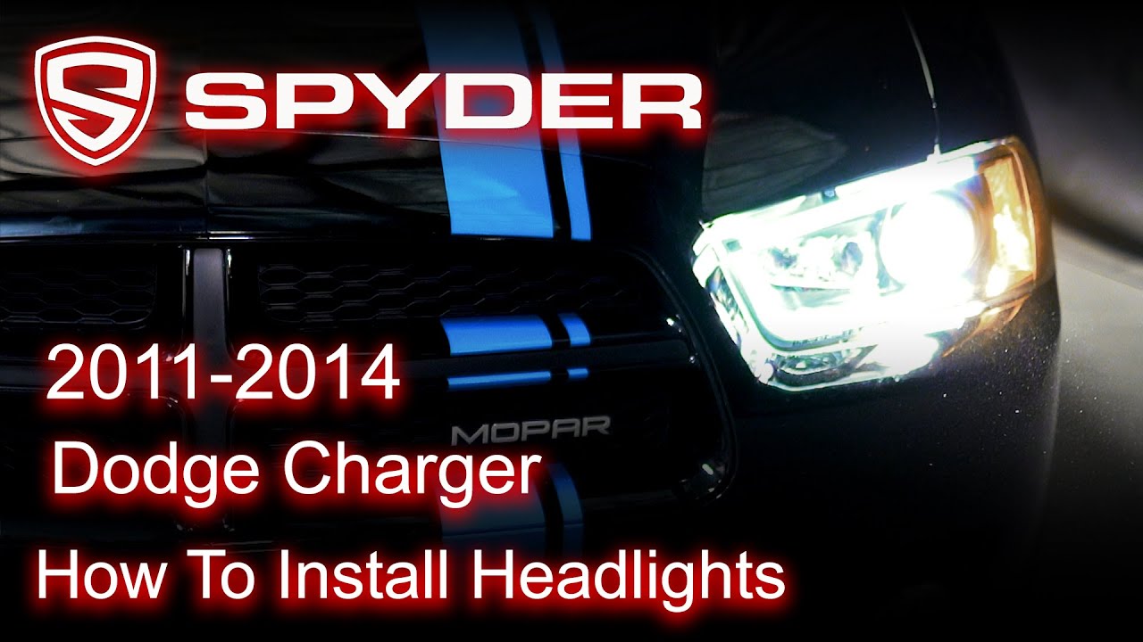 Spyder Auto Installation: 2011-2014 Dodge Charger 