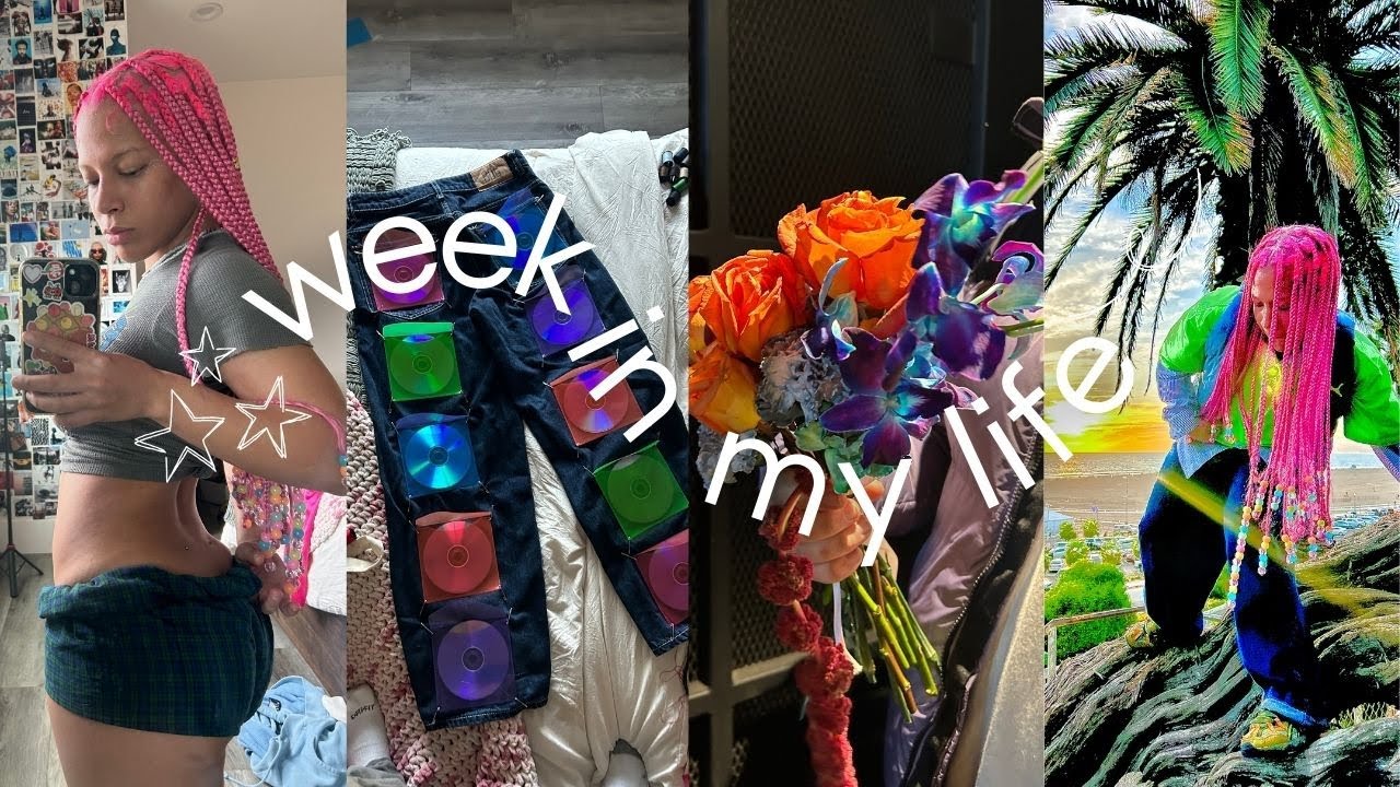 week in my life as an artist | making CD pants, cooking, dance sesh, battle, exploring LA, classes