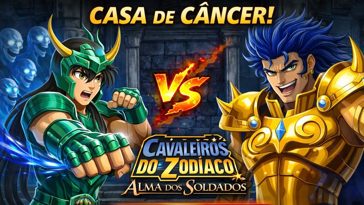 Gameplay Casa de Câncer♊ – Cavaleiros dos Zodíaco: Alma dos Soldados#2 #saintseiya #almadossoldados