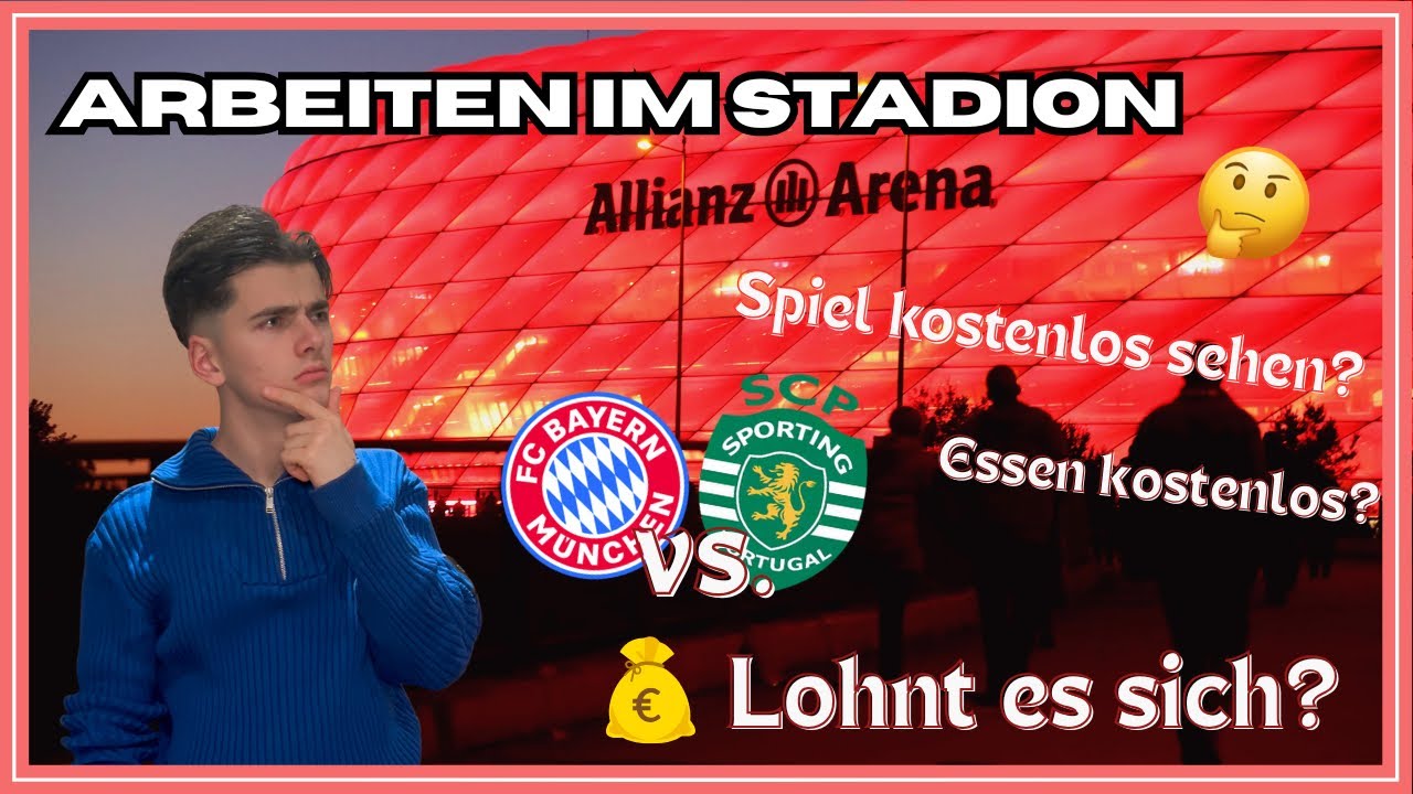 Traumjob oder Abzocke? ⚽🔥 ARBEITEN im Stadion beim TOP-Spiel!