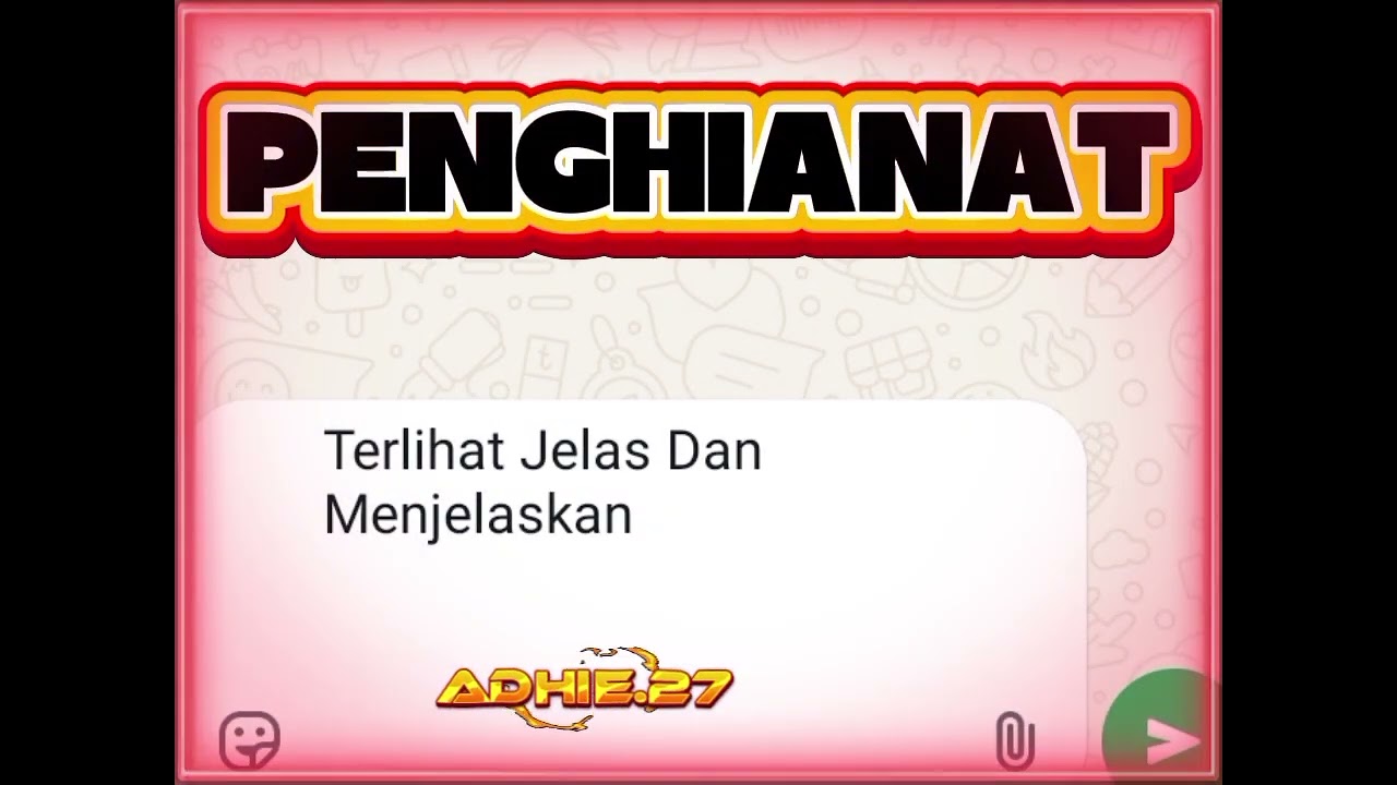 (KARAOKE VERSION) TERLIHAT JELAS DAN MENJELASKAN