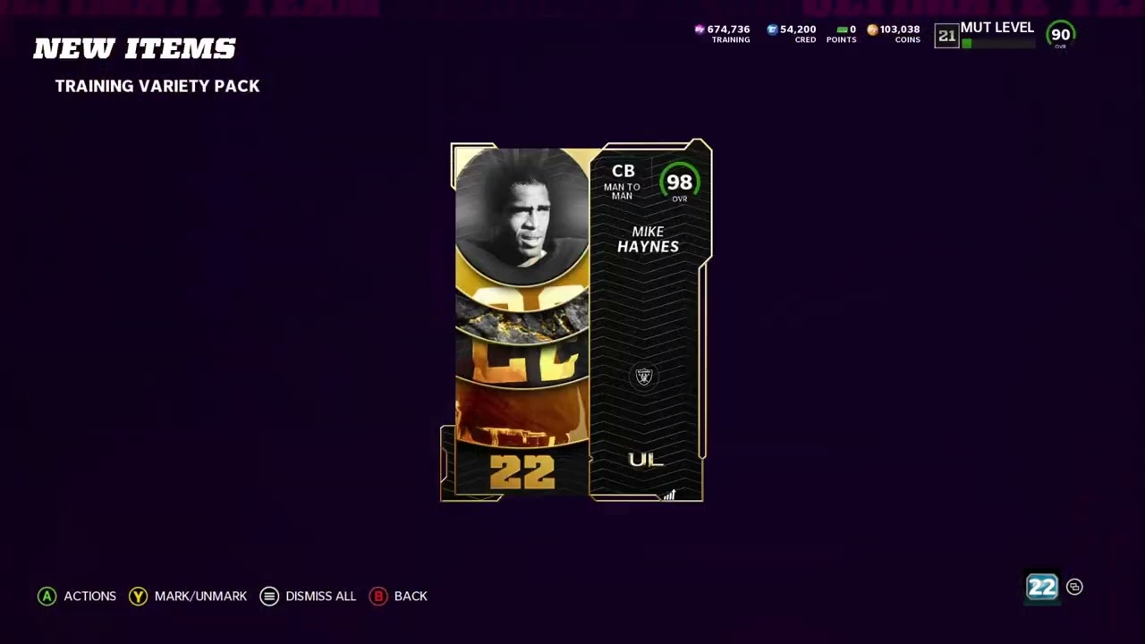 98 Overall Full legend pull