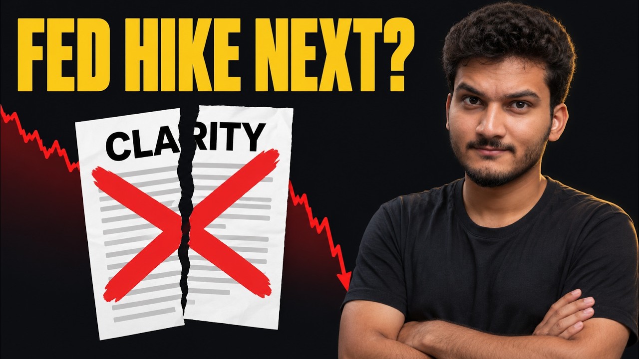 CLARITY Act FAILED, Bitcoin Dumped &mdash; Now the Fed Could Hike Tonight