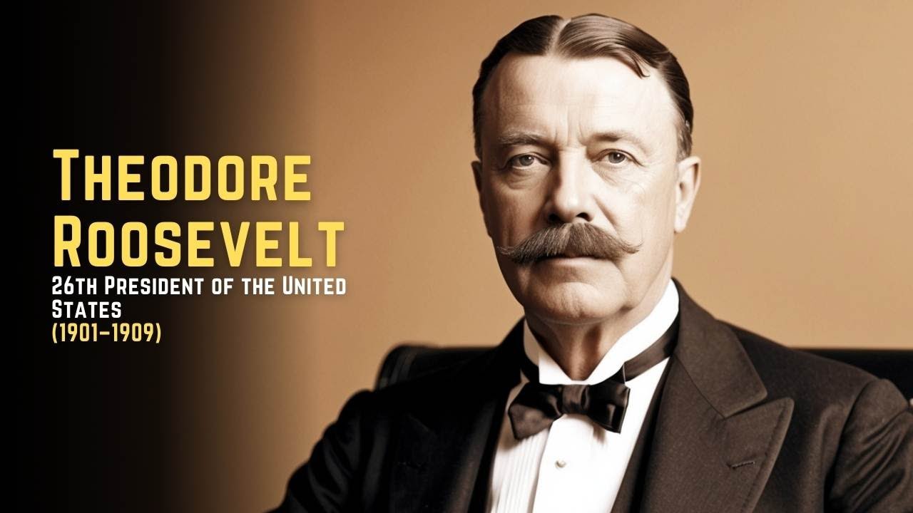 Theodore Roosevelt &ndash; 26th President of the United States (1901&ndash;1909)