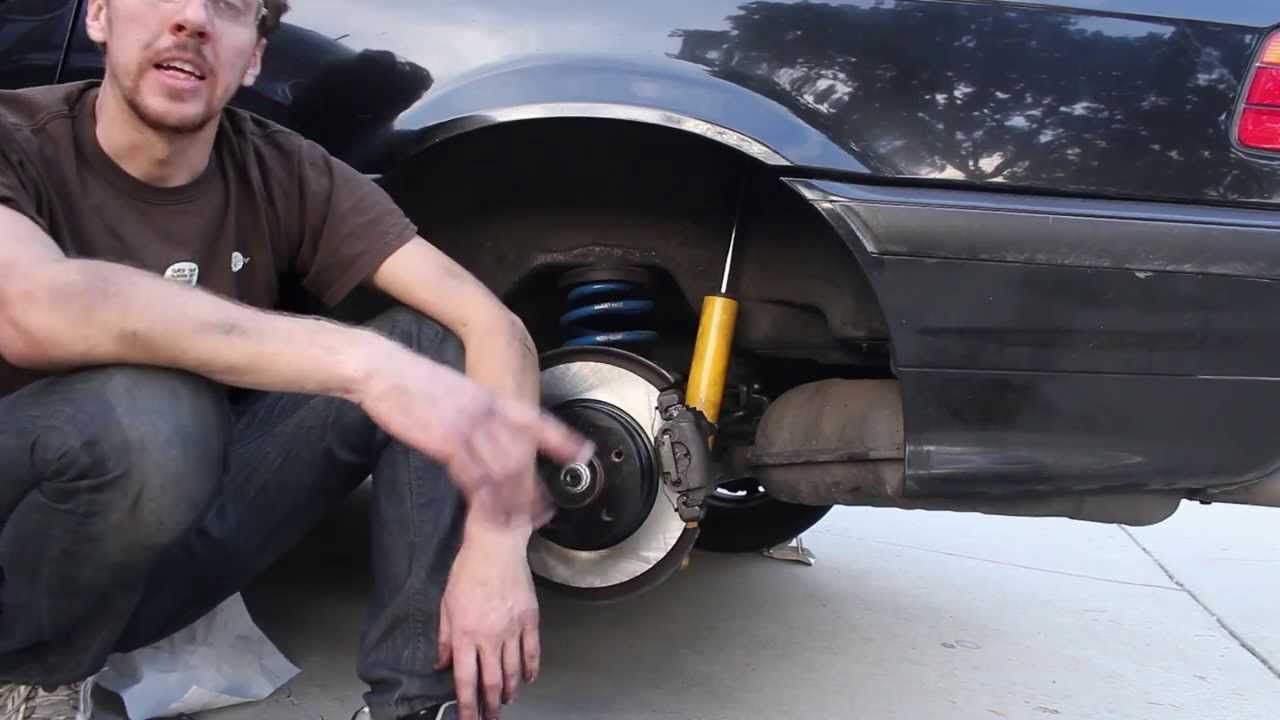 Replacing the Rear Brake Pads on a 1998 BMW 328is (E36)