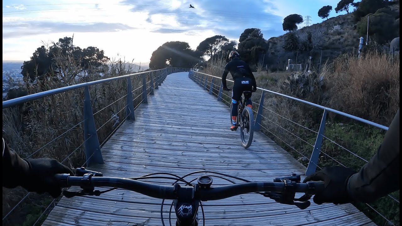 MTB Collserola | Sunset ride with Pedro | Hardtail