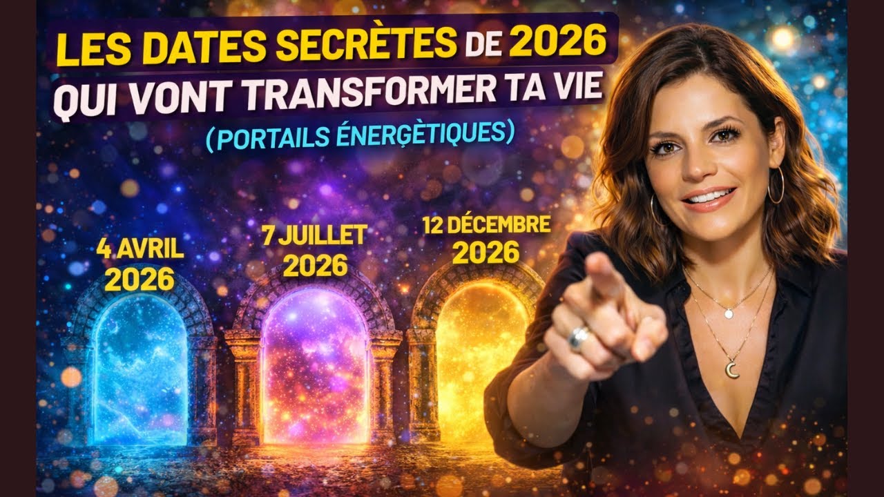 Les dates secrètes de 2026 qui vont transformer ta vie (Portails énergétiques)
