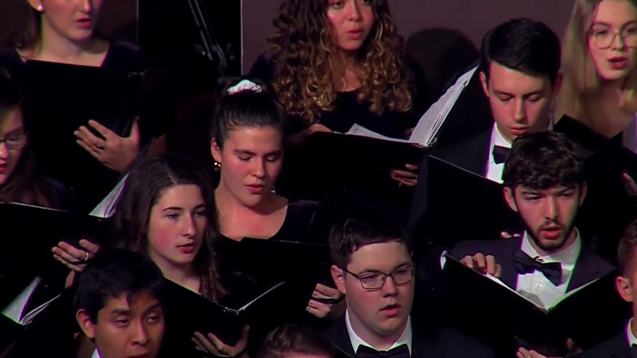 Go, Tell It on the Mountain, Rutter, Bob Jones University Singers